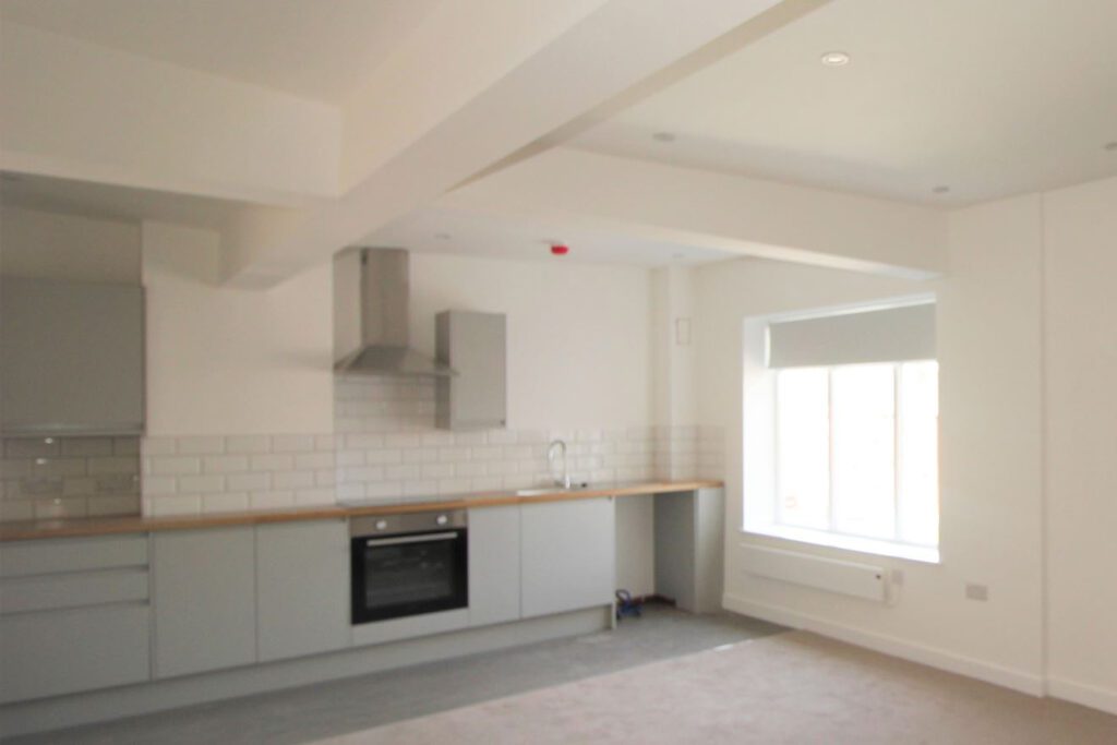 kitchen apartment full view